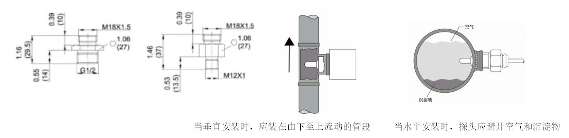 不銹鋼小型兩燈熱導式流量開關NK-55