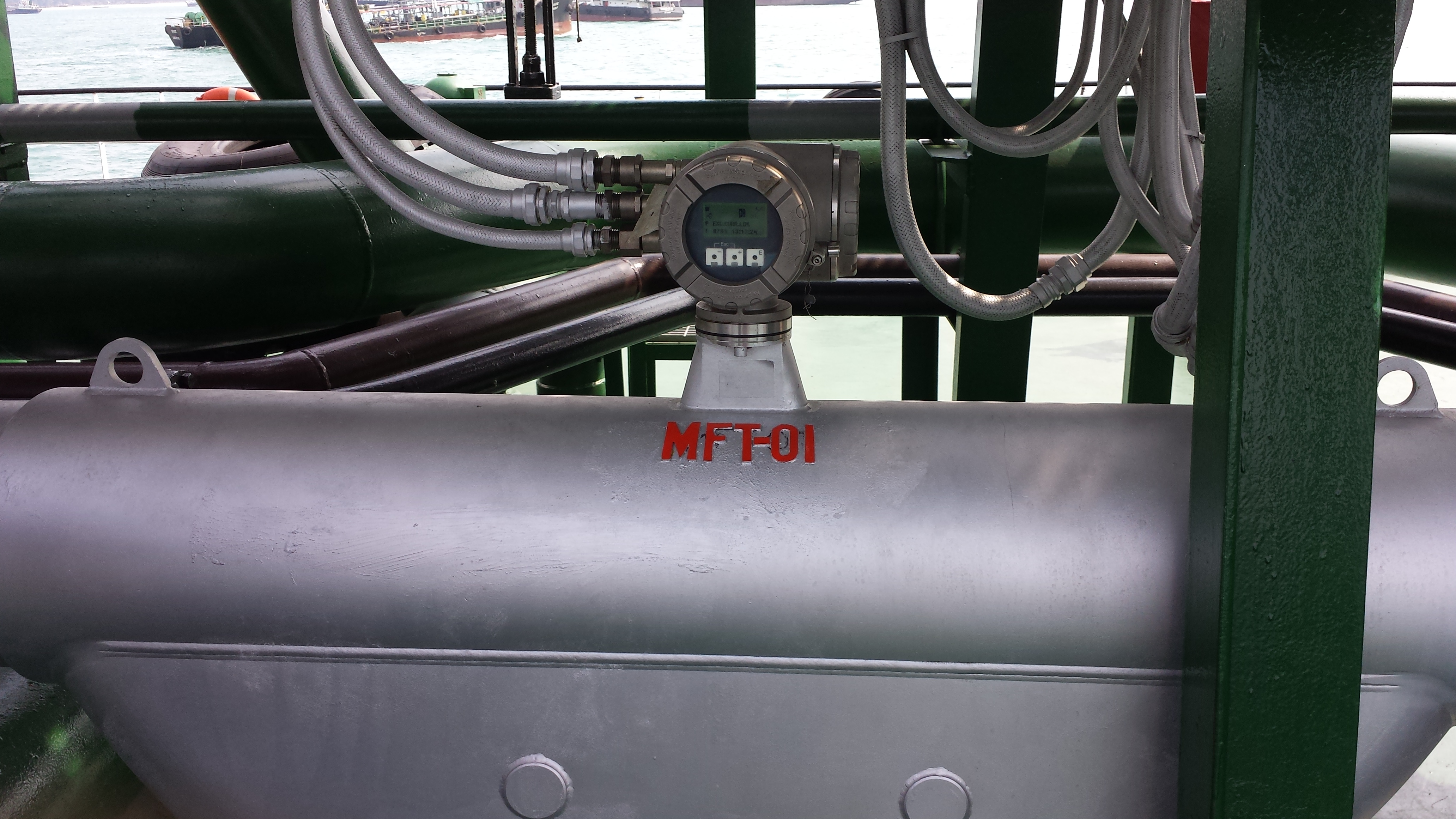 質量流量計安裝示例